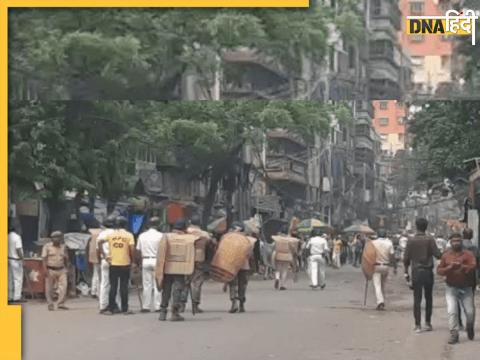 howrah communal violence after ramnavami west bengal shivpur stone pelting police tear gas