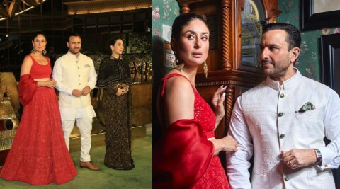 Saif Ali Khan-Kareena Kapoor Khan and Karisma Kapoor