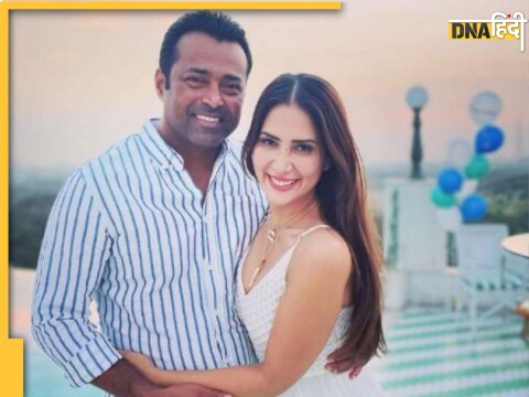 Leander Paes and Kim Sharma