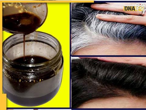 White hair Remedy Hair Dye Oil