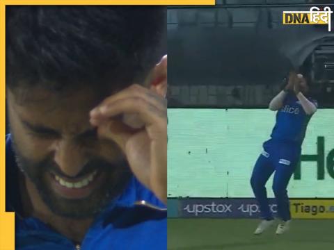 ipl 2023 suryakumar yadav eye injury after droping catch vs mumbai indians delhi capitals