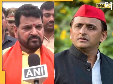 Brij Bhushan Singh and Akhilesh Yadav