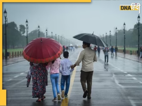 delhi ncr weather update rain lashed water logging heatwave relief imd alert