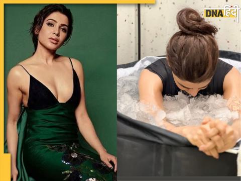 Samantha Ruth Prabhu Takes Ice Bath