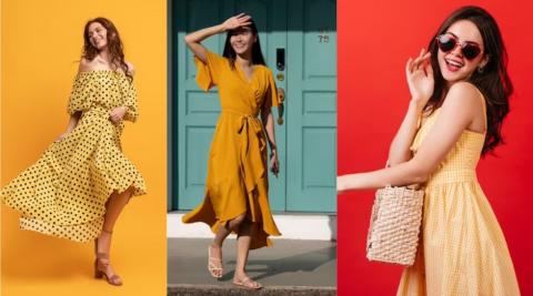 ट्रेंडी कलर ड्रेस (Trendy Color Dresses)