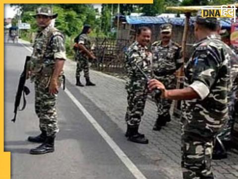 Manipur में पुलिस कमांडो टीम पर हमले के बाद मौके पर पहुंची अतिरिक्त फोर्स.