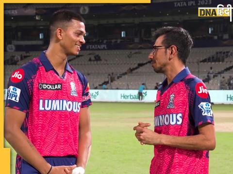 ipl 2023 yuzvendra chahal ask yashasvi-jaiswal-reason-behind-ipl-fastest-fifty kkr vs rr