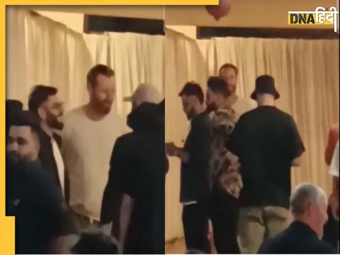 Virat Kohli And Others At Siraj House 