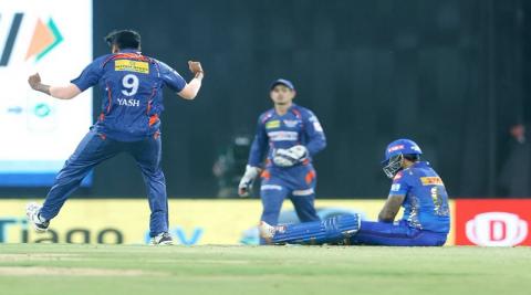 Luckonw Super Giants Vs Mumbai Indians Highlights 