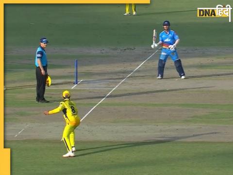 ipl 2023 david warner show his fencing skill in front of ravindra radeja dc vs csk