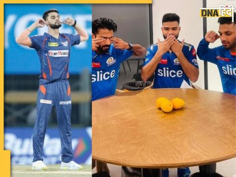 ipl 2023 lucknow super giants trolled naveen ul haq sweet mango after lost to mumbai indians in playoffs