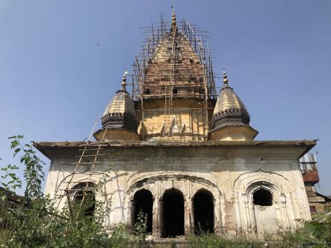 कश्मीर में मंदिरों का कायाकल्प