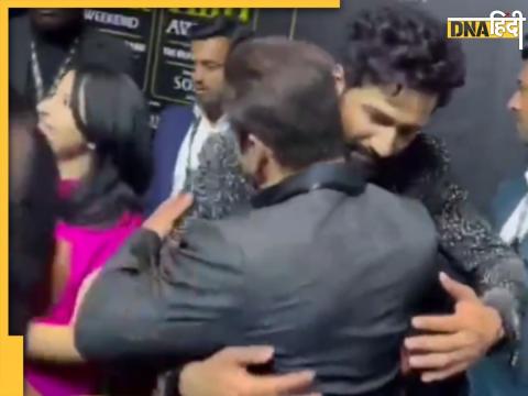 Salman Khan Vicky Kaushal hugging Video Viral