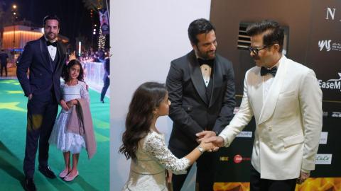 fardeen Khan With Daughter And Anil Kapoor 