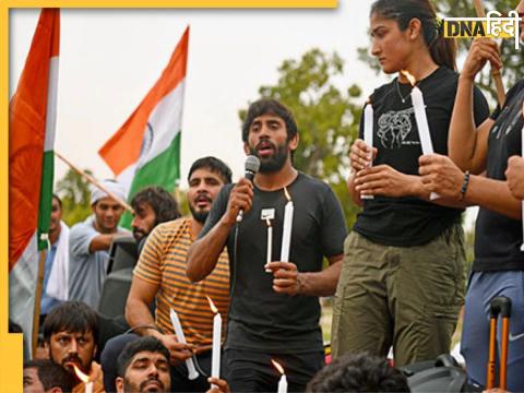 Wrestlers Protest 