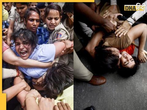 Wrestlers Protest में इंटरनेशनल पहलवानों से ऐसे व्यवहार की तस्वीरें देखकर UWW एक्टिव हुआ है.