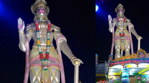 Damanjodi Hanuman Statue