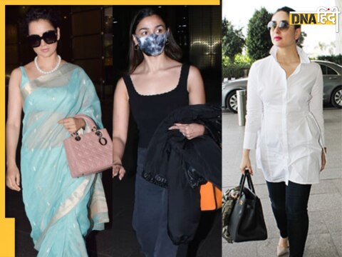 airport looks bollywood actresses: Kangana Ranaut, Alia Bhatt & Kareena Kapoor