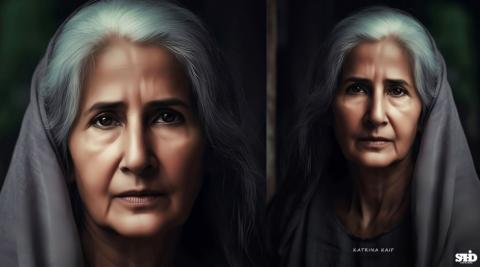 Katrina Kaif AI Look In Old Age