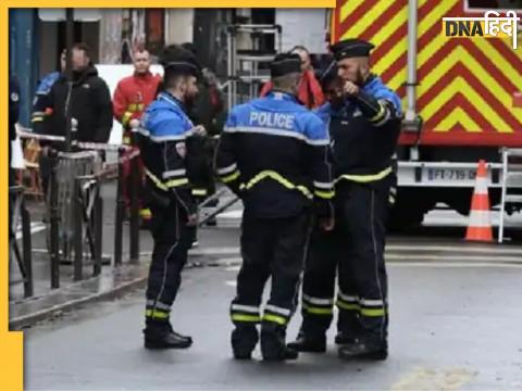 France Stabbing: बच्चों पर चाकू से हमले के बाद मौके पर पहुंची पुलिस.