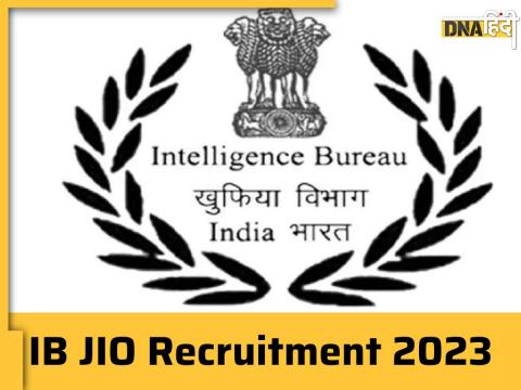 IB JIO Recruitment 2023