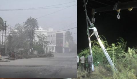 Biporjoy Cyclone के चलते बिजली आपूर्ति बाधित