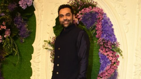 Abhay Deol at Karan Drisha reception 