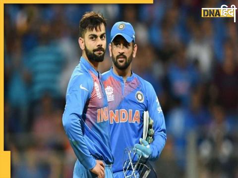 MS Dhoni And Virat Kohli 