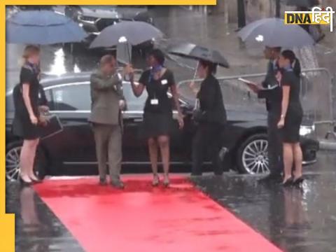 Shehbaz Sharif Umbrella Video