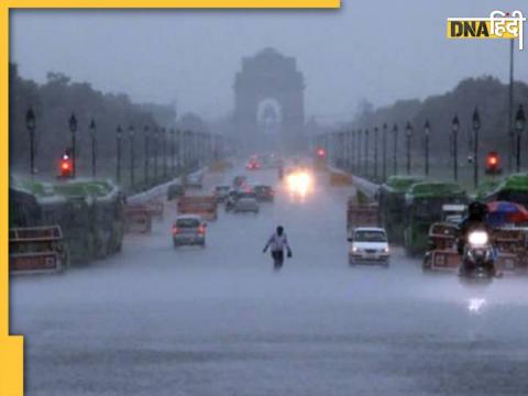 Delhi NCR North India Rain Monsoon Update.