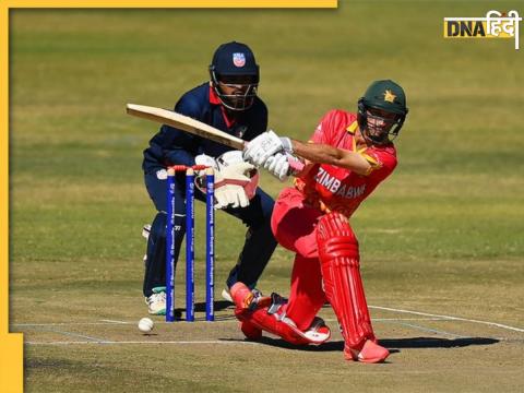 world cup qualifiers zim vs usa sean williams 100 helps zimbabwe to surpass 400 runs Sikandar Raza 