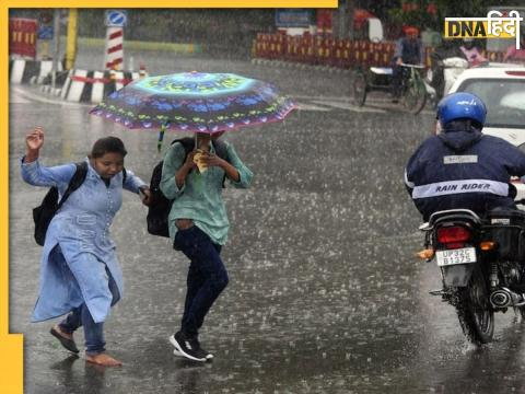 heavy rainfall in delhi up bihar imd issued orange alert weather forecast monsoon update aaj ka mausam