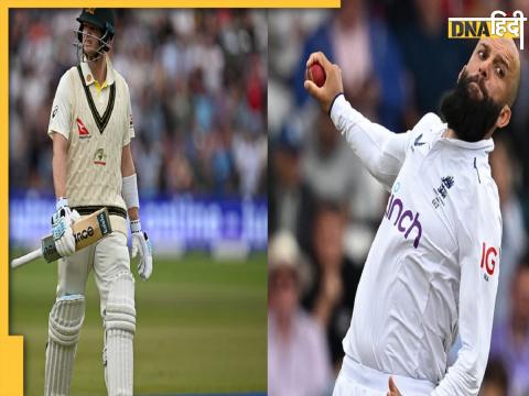 Moeen 200 Test Wicket Steve Smith