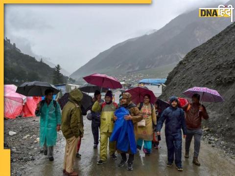 monsoon heavy rainfall delhi mumbai amaranth yatra stopped flood in 8 states imd predicted 5 days rain