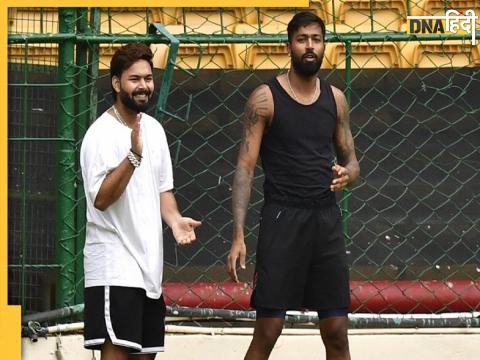 Rishabh Pant Seen With Hardik Pandya