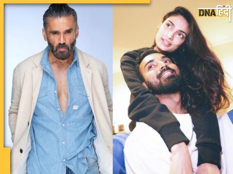 Suniel Shetty KL Rahul Athiya Shetty