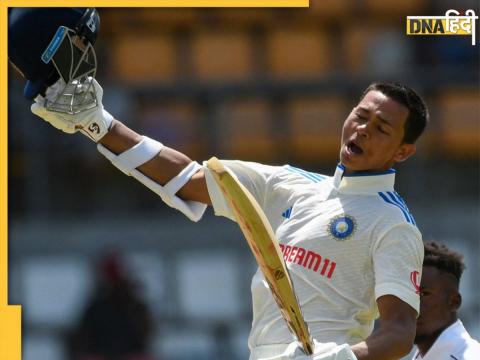 ind vs wi 1st test Yashasvi Jaiswal becomes youngest indian to register 150-plus score on Test debut