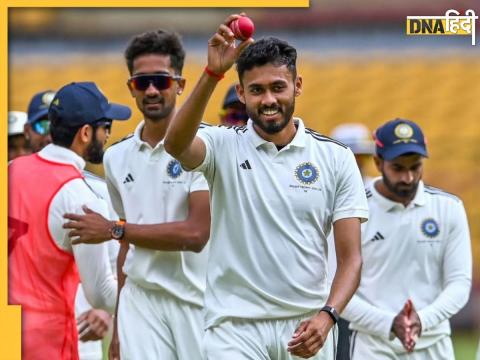 who is Vidwath Kaverappa taken 7 wickets in duleep trophy 2023 final became man of the match