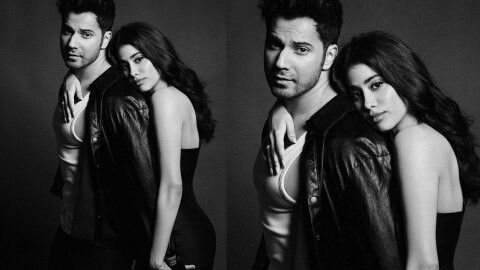 Janhvi Kapoor Varun Dhawan hot photoshoot 