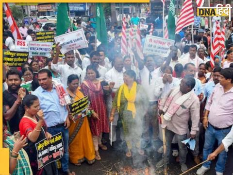 Manipur Violence: महिलाएं मणिपुर में अब लगातार हिंसा और प्रदर्शनों में शिरकत कर रही हैं. (Photo- PTI)