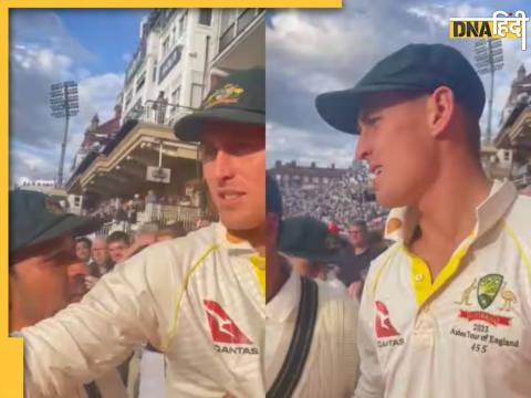 ashes 2023 eng vs aus 5th test final day usman khawaja marnus labuschagne clash with england fan oval stadium