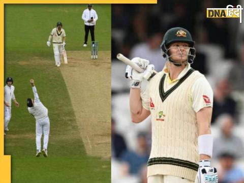 ashes 2023 eng vs aus steve smith ben stokes catch controversy why smith was not given not out