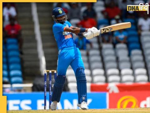 wi vs ind 3rd odi ishan kishan gill pandya samson fifty helps india to score highest without an individual 100