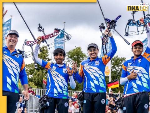 world championship archery indian women won gold medal as compound team created history after 42 years