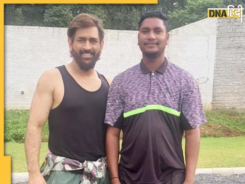 ms dhoni new beard look with change hairstyle share photo watch dhoni latest video