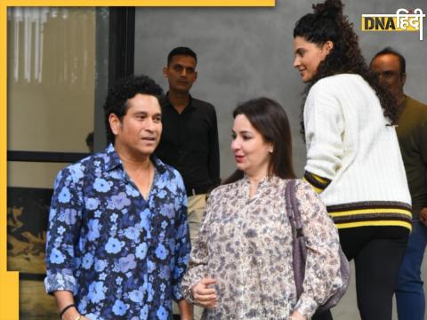 Sachin Tendulkar, Saiyami Kher Video Viral