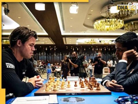 Praggnanandhaa vs Magnus Carlsen World Cup Final 2023