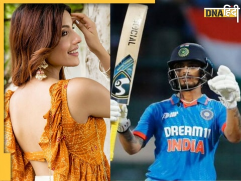  Ishan Kishan rumoured girlfriend Aditi Hundia