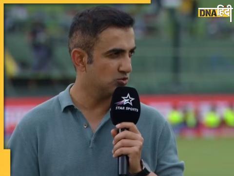 gautam gambhir middle finger shown to pakistani fans raised anti india slogans video goes viral