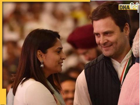 Rahul Gandhi with Ramya